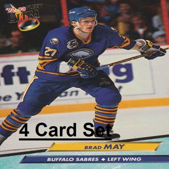 Brad May Hockey Card Collection - Picture 1 of 5